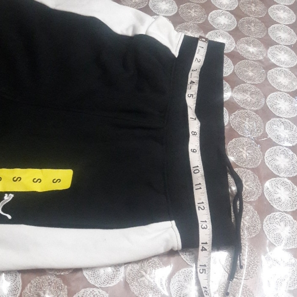 Puma Ladies' Sweat Jogger Pant, Black/Marshmallow - Picture 8 of 8